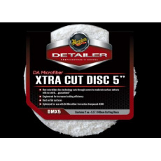 Meguiar's DA Microfiber Xtra Cut Disc 5" - extra abrazivní mikrovláknový lešticí kotouč, 5palcový (2 kusy) Meguiar's DA Microfiber Xtra Cut Disc 5" - extra abrazivní mikrovláknový lešticí kotouč, 5palcový (2 kusy)