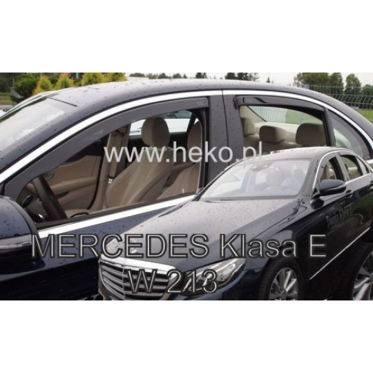 HEKO ofuky oken Mercedes Benz E W213 sedan (2016-) přední + zadní