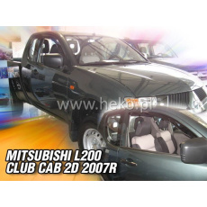 HEKO ofuky oken Mitsubishi L200 Club Cab 2dv (2006-2016) přední