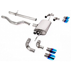 Milltek Sport výfukový systém OPF/GPF Back bez rezonátoru (hlasitější) pro Land rover Defender 110 3.0 I6 P400 (s OPF/GPF a bez OPF/GPF) 2020-2024, GT-90 titanově modré koncovky Milltek Sport výfukový systém OPF/GPF Back bez rezonátoru (hlasitější) pro Land rover Defender 110 3.0 I6 P400 (s OPF/GPF a bez OPF/GPF) 2020-2024, GT-90 titanově modré koncovky