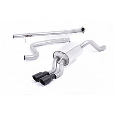 Milltek Sport výfukový systém cat-back bez rezonátoru (hlasitější) pro Ford Fiesta Mk7/Mk7.5 1.0T EcoBoost (100/125/140PS) 2013-2017, černé koncovky Milltek Sport výfukový systém cat-back bez rezonátoru (hlasitější) pro Ford Fiesta Mk7/Mk7.5 1.0T EcoBoost (100/125/140PS) 2013-2017, černé koncovky