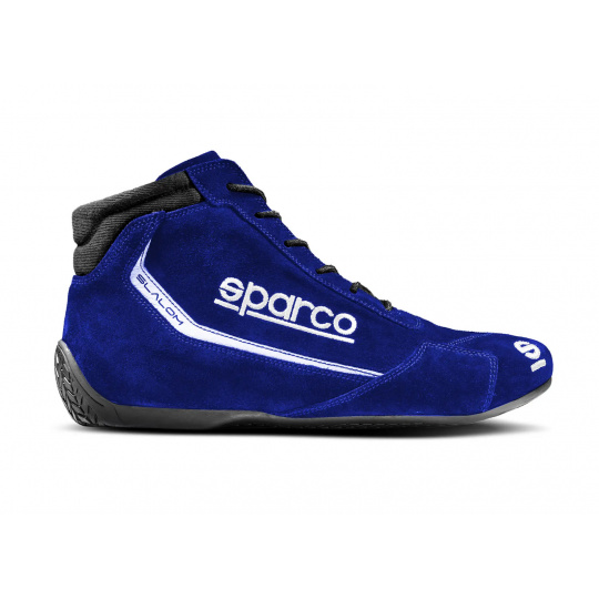 Závodní boty Sparco Slalom s homologací FIA, barva: modrá, velikost: 39