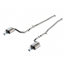 Borla Cat-Back výfukový systém "S-Type" pro Lexus IS300 2.0L Turbo, automat, RWD/4WD, 4-dveř., r.v. 2018-2024