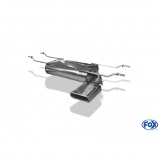 Fox Sportauspuff koncový příčný tlumič s koncovkou 145x65 Typ 59 pro Mazda MX5 ND 2015- s motorem 1.5, 2.0