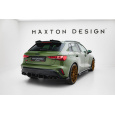 Maxton Design "Street Pro" difuzor zadního nárazníku pro Audi S3 8Y Facelift, plast ABS bez povrchové úpravy, Sportback