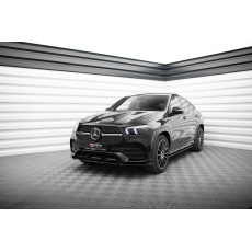 Maxton Design spoiler pod přední nárazník pro Mercedes GLE Coupe C167, černý lesklý plast ABS, AMG / AMG-Line