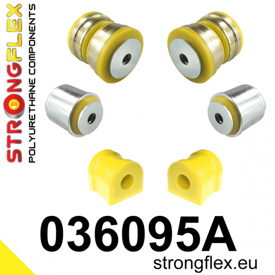 036095A: Strongflex Sada silentbloků předního zavěšení varianta SPORT