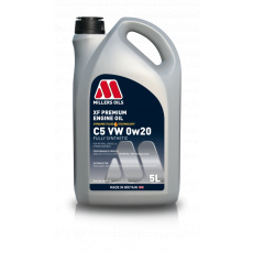 Plně syntetický olej Millers Oils XF Premium C5 VW 0w20, 5L