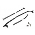 TA Technix rozpěrná tyč VW Golf IV / Bora přední + zadní (kompletní kit, černý)