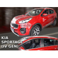 HEKO ofuky oken Kia Sportage 5dv QL (2016-) přední + zadní