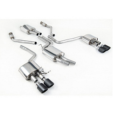 Milltek Sport výfukový systém cat-back pro Audi SQ5 3.0 TFSI kompresor 2013-2016, typ koncovek: JET-100 karbonové Milltek Sport výfukový systém cat-back pro Audi SQ5 3.0 TFSI kompresor 2013-2016, typ koncovek: JET-100 karbonové