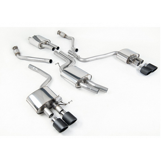 Milltek Sport výfukový systém cat-back pro Audi SQ5 3.0 TFSI kompresor 2013-2016, typ koncovek: JET-100 karbonové