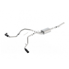 Borla Cat-Back výfukový systém "ATAK" typ 36 pro Chevrolet Silverado 1500 5,3l 2-dvéř. RC/SB 78,8", WB 119", r.v. od 14-18, typ koncovek: černé