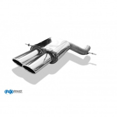 Fox Sportauspuff koncový tlumič výfuku s koncovkou 2x106x71 Typ 32 pro Audi RS4 B5 2000-2001 s motorem 2.7