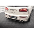 Maxton Design středový spoiler pod zadní nárazník pro Mini Clubman F54 Facelift John Cooper Works, černý lesklý plast ABS