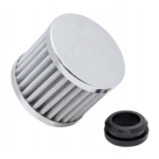 K&N univerzální odvětrávací filtr s vnějším průměrem 76 mm a výškou 64 mm, průměr vstupu 25 mm, délka vstupní příruby 25 mm, materiál Netkaná syntetická textilie, vrchlík kovový vrchlík K&N univerzální odvětrávací filtr s vnějším průměrem 76 mm a výškou 64 mm, průměr vstupu 25 mm, délka vstupní příruby 25 mm, materiál Netkaná syntetická textilie, vrchlík kovový vrchlík