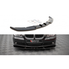 Maxton Design spoiler pod přední nárazník pro BMW řada 3 E90, černý lesklý plast ABS