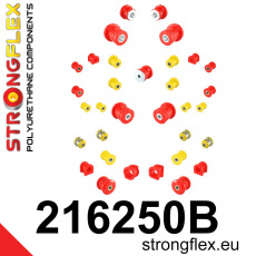 216250B: Strongflex Kompletní sada silentbloků pro zavěšení 216250B: Strongflex Kompletní sada silentbloků pro zavěšení