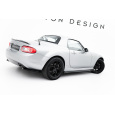 Maxton Design difuzory pod boční prahy pro Mazda Mx-5 Mk3 NC Facelift, černý lesklý plast ABS