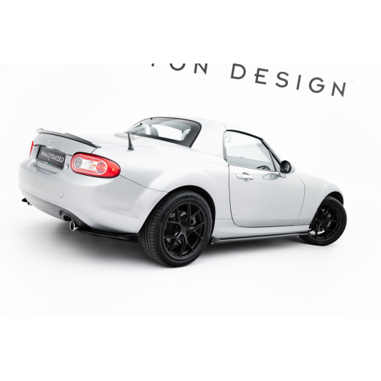 Maxton Design difuzory pod boční prahy pro Mazda Mx-5 Mk3 NC Facelift, černý lesklý plast ABS Maxton Design difuzory pod boční prahy pro Mazda Mx-5 Mk3 NC Facelift, černý lesklý plast ABS