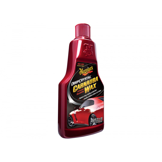 Meguiar's Deep Crystal Step 3 Carnauba Wax - tekutý vosk s přírodní karnaubou, 473 ml