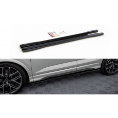 Maxton Design difuzory pod boční prahy pro Audi RSQ3 F3, černý lesklý plast ABS Maxton Design difuzory pod boční prahy pro Audi RSQ3 F3, černý lesklý plast ABS