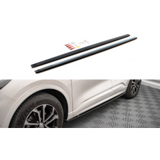 Maxton Design difuzory pod boční prahy pro Ford Kuga Mk3 ST-Line, Carbon-Look Maxton Design difuzory pod boční prahy pro Ford Kuga Mk3 ST-Line, Carbon-Look