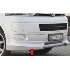 Rieger spoiler pod přední nárazník pro Volkswagen T5 bus po faceliftu, r.v. 09/09-, plast ABS bez povrchové úpravy Rieger spoiler pod přední nárazník pro Volkswagen T5 bus po faceliftu, r.v. 09/09-, plast ABS bez povrchové úpravy