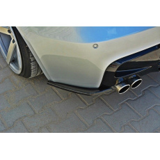 Maxton Design boční difuzory pod zadní nárazník pro BMW řada 1 E87, černý lesklý plast ABS