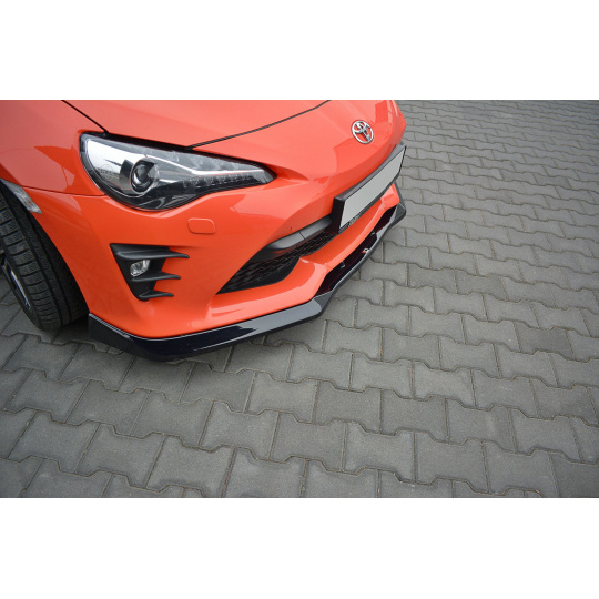 Maxton Design spoiler pod přední nárazník ver.1 pro Toyota GT86 FL, černý lesklý plast ABS Maxton Design spoiler pod přední nárazník ver.1 pro Toyota GT86 FL, černý lesklý plast ABS
