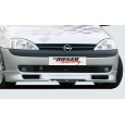 Rieger spoiler pod přední nárazník pro Opel Corsa C 3-dvéř., 5-dvéř. před faceliftem, r.v. 09/00-05/03, plast ABS bez povrchové úpravy
