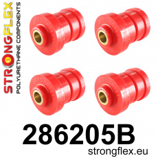 286205B: Strongflex Sada silentbloků zadního nosníku AWD 286205B: Strongflex Sada silentbloků zadního nosníku AWD