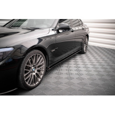 Maxton Design difuzory pod boční prahy pro BMW řada 7 F01 /M-Pack, černý lesklý plast ABS Maxton Design difuzory pod boční prahy pro BMW řada 7 F01 /M-Pack, černý lesklý plast ABS