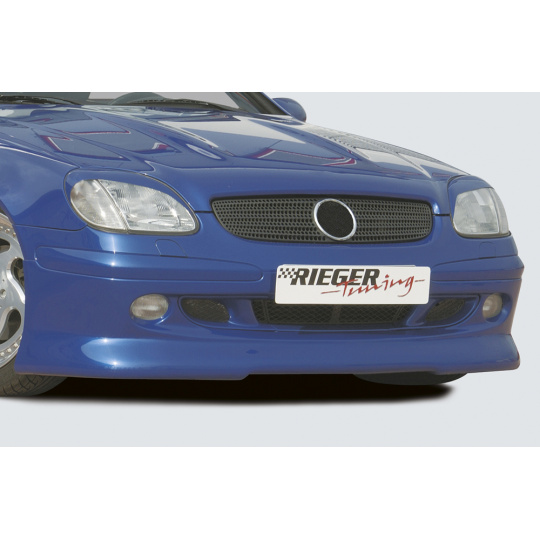 Rieger spoiler pod přední nárazník pro Mercedes SLK R170 roadster, r.v. 01/01-, plast ABS bez povrchové úpravy