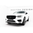 Maxton Design spoiler pod přední nárazník ver.2 pro Volvo XC60 Mk 2, černý lesklý plast ABS