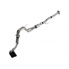 Borla Cat-Back výfukový systém "ATAK" pro Ford F-150 5,0l V8 s aut. převodovkou, 2-dvéř., 2WD/4WD, RC/SB (6' 7") s rozvorem 122,8", r.v. 2021-, typ koncovek: černé