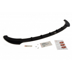 Maxton Design spoiler pod přední nárazník pro BMW Z4 E85/86FL, černý lesklý plast ABS, s žebrováním