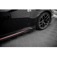 Maxton Design difuzory pod boční prahy ver.2 pro Nissan 370Z Nismo, černý lesklý plast ABS