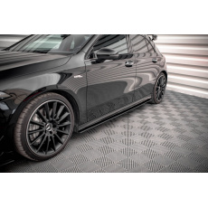 Maxton Design "Street Pro" difuzory pod boční prahy pro Mercedes třída A W177 A35 AMG Aero, W177 AMG-Line Aero, plast ABS bez povrchové úpravy, s červenou linkou Maxton Design "Street Pro" difuzory pod boční prahy pro Mercedes třída A W177 A35 AMG Aero, W177 AMG-Line Aero, plast ABS bez povrchové úpravy, s červenou linkou