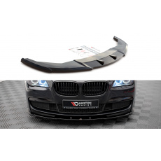 Maxton Design spoiler pod přední nárazník pro BMW řada 7 F01 /M-Pack, Carbon-Look