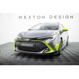 Maxton Design spoiler pod přední nárazník pro Toyota Corolla XII GR Sports /Hatchback, černý lesklý plast ABS
