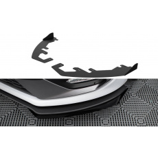 Maxton Design rohové spoilery pod přední nárazník pro Ford Fiesta ST Mk8, černý lesklý plast ABS Maxton Design rohové spoilery pod přední nárazník pro Ford Fiesta ST Mk8, černý lesklý plast ABS