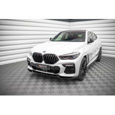 Maxton Design spoiler pod přední nárazník pro BMW X6 G06 /M-Pack, černý lesklý plast ABS Maxton Design spoiler pod přední nárazník pro BMW X6 G06 /M-Pack, černý lesklý plast ABS