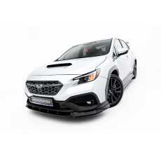 Maxton Design spoiler pod přední nárazník pro Subaru WRX STI Mk2, černý lesklý plast ABS