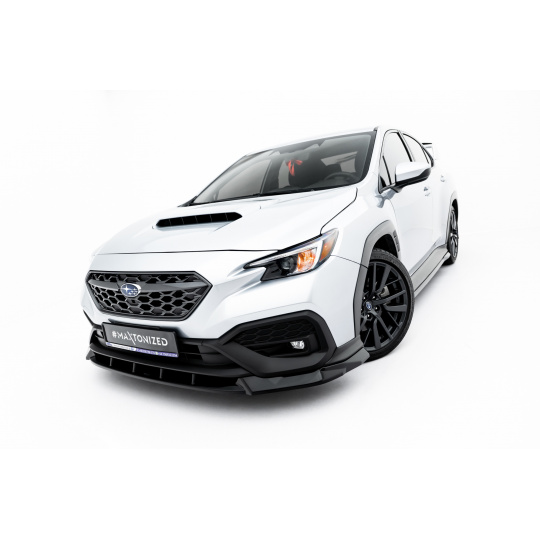 Maxton Design spoiler pod přední nárazník pro Subaru WRX STI Mk2, černý lesklý plast ABS Maxton Design spoiler pod přední nárazník pro Subaru WRX STI Mk2, černý lesklý plast ABS
