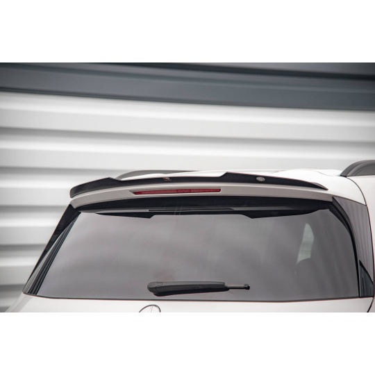 Maxton Design prodloužení spoileru pro Mercedes GLS X167 /AMG- Line, černý lesklý plast ABS