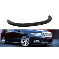 Maxton Design spoiler pod přední nárazník pro Škoda Superb Mk2, Carbon-Look, pouze pro sportovní nárazník Maxton Design spoiler pod přední nárazník pro Škoda Superb Mk2, Carbon-Look, pouze pro sportovní nárazník