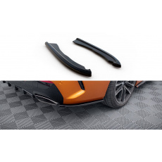 Maxton Design boční difuzory pod zadní nárazník ver.1 pro BMW řada 4 G22/M440i, černý lesklý plast ABS