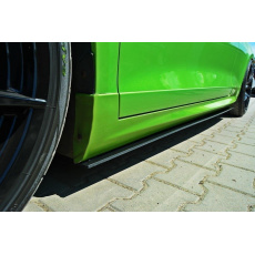 Maxton Design "Racing" difuzory pod boční prahy pro Volkswagen Scirocco R Mk3, plast ABS bez povrchové úpravy