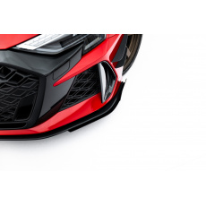 Maxton Design rohové spoilery pod přední nárazník pro Audi RS3 8Y Facelift, plast ABS bez povrchové úpravy, Sedan Maxton Design rohové spoilery pod přední nárazník pro Audi RS3 8Y Facelift, plast ABS bez povrchové úpravy, Sedan